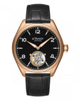Le Tandy - 少見的偏心陀飛輪 Classic Tourbillon LE40436A02 黑面