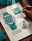 Venezianico Nereide Verdigris 銅綠錶面潛水錶 - 4521549