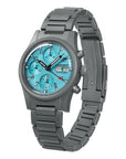 Boderry Landmaster Titanium Chronograph Automatic - BD-A18T-07B Ice Blue