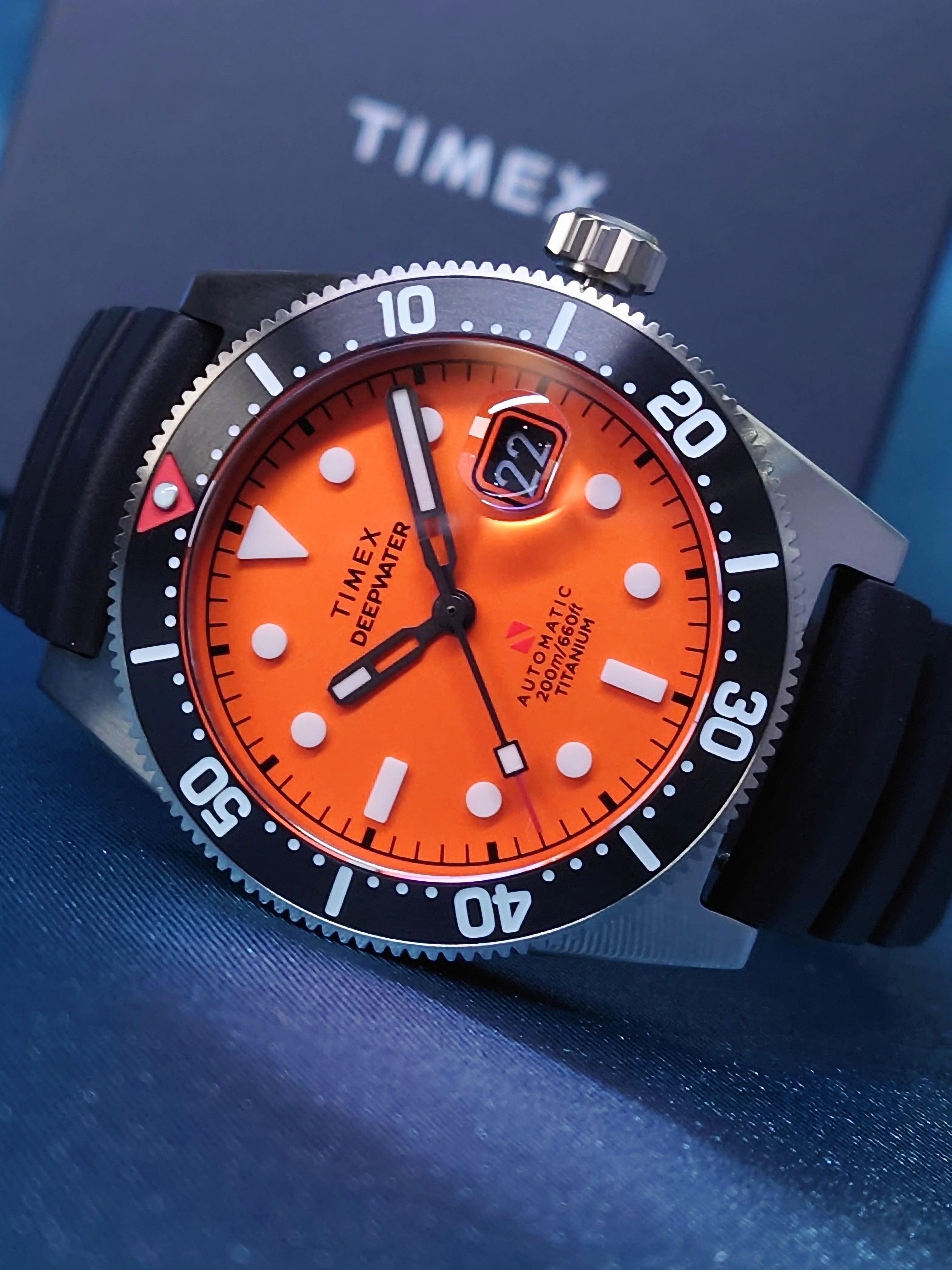Timex Deepwater Reef 200 Titanium Automatic - TW2Y643 – SOMETIMESLAB
