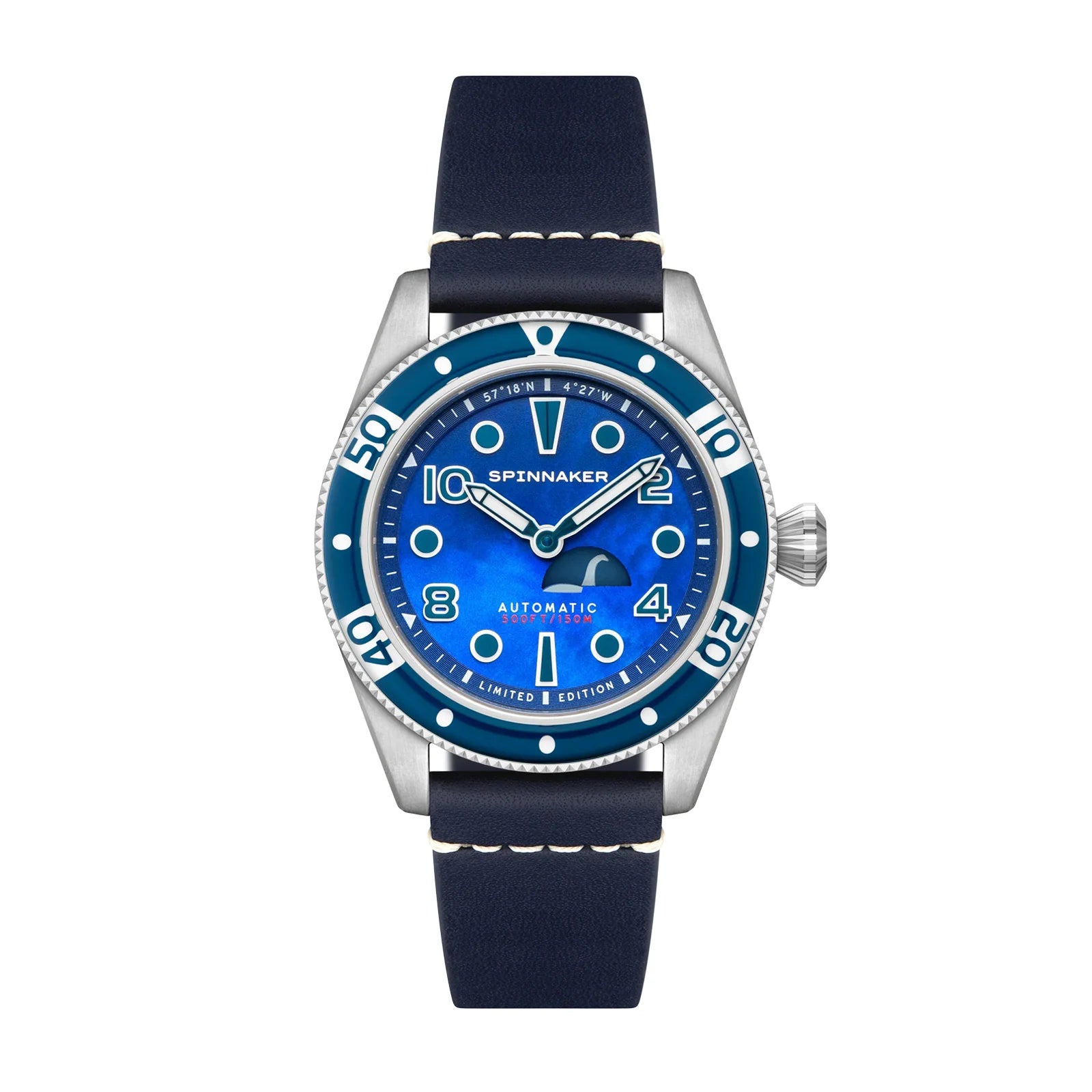 Spinnaker x Scottish Watches 尼斯湖水怪 Fleuss Automatic Nessie Pearl Diver Limited Edition SP-5168-01