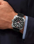 Aquatico Super Charger Steel Man Tritium T100氣燈 機械錶 Black Dial
