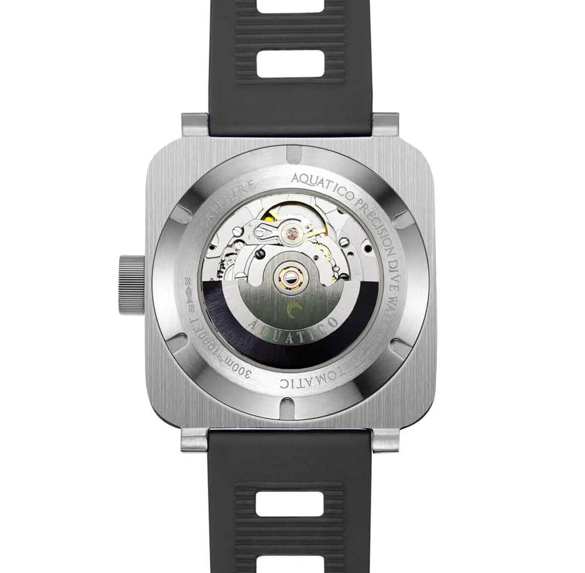 Aquatico Super Charger Steel Man Tritium T100氣燈 機械錶 Black Dial