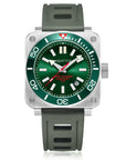 Aquatico Super Charger Steel Man Tritium T100氣燈 機械錶 Green Dial