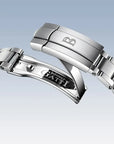 Bonest Gatti Rainbow Bezel Skeleton Multi-function Mechanical Watch - Day, Month, 24-hour. BG8019-S1