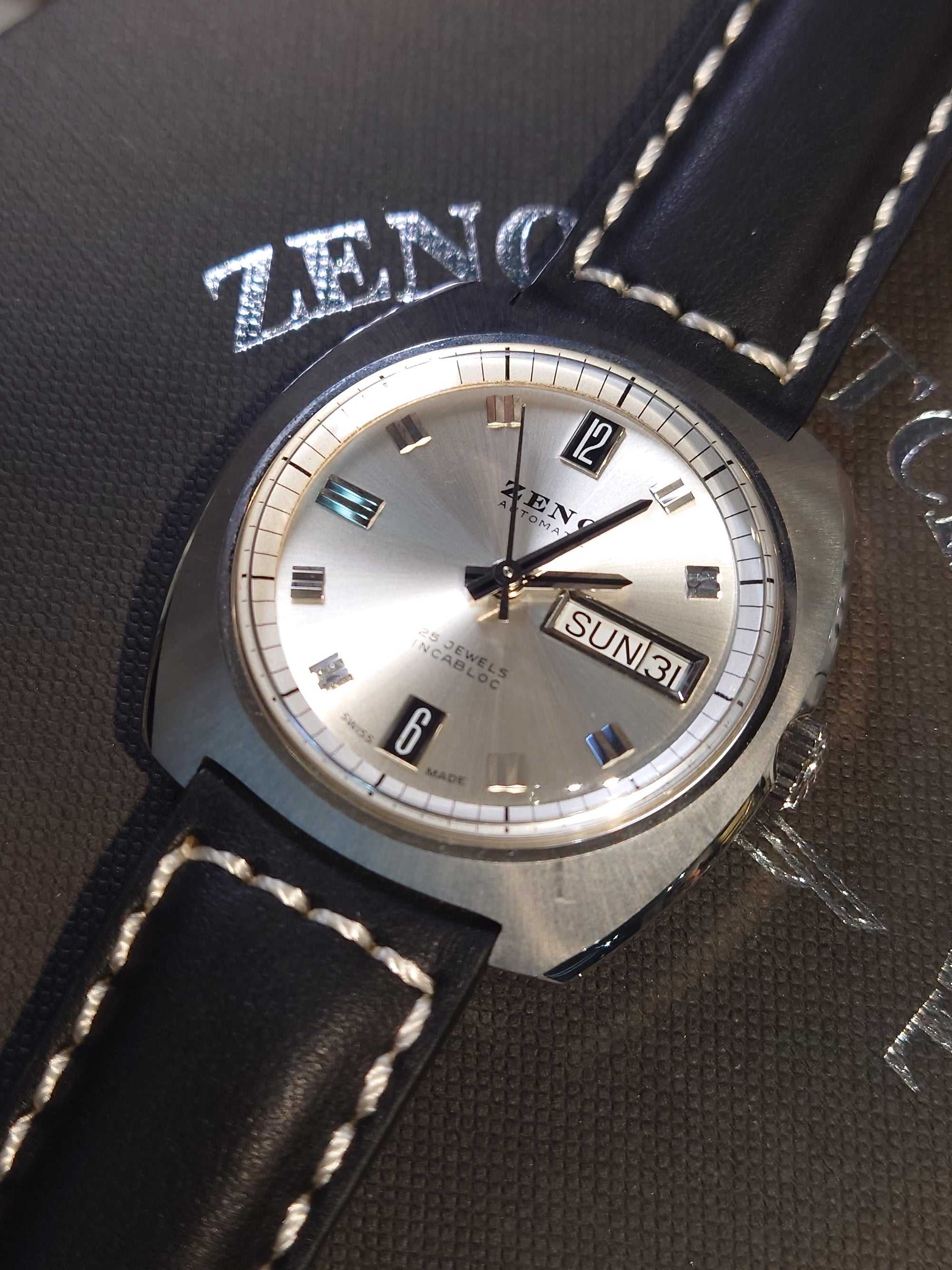 瑞士 Zeno-Watch Basel  Compressor 6520-3 silver