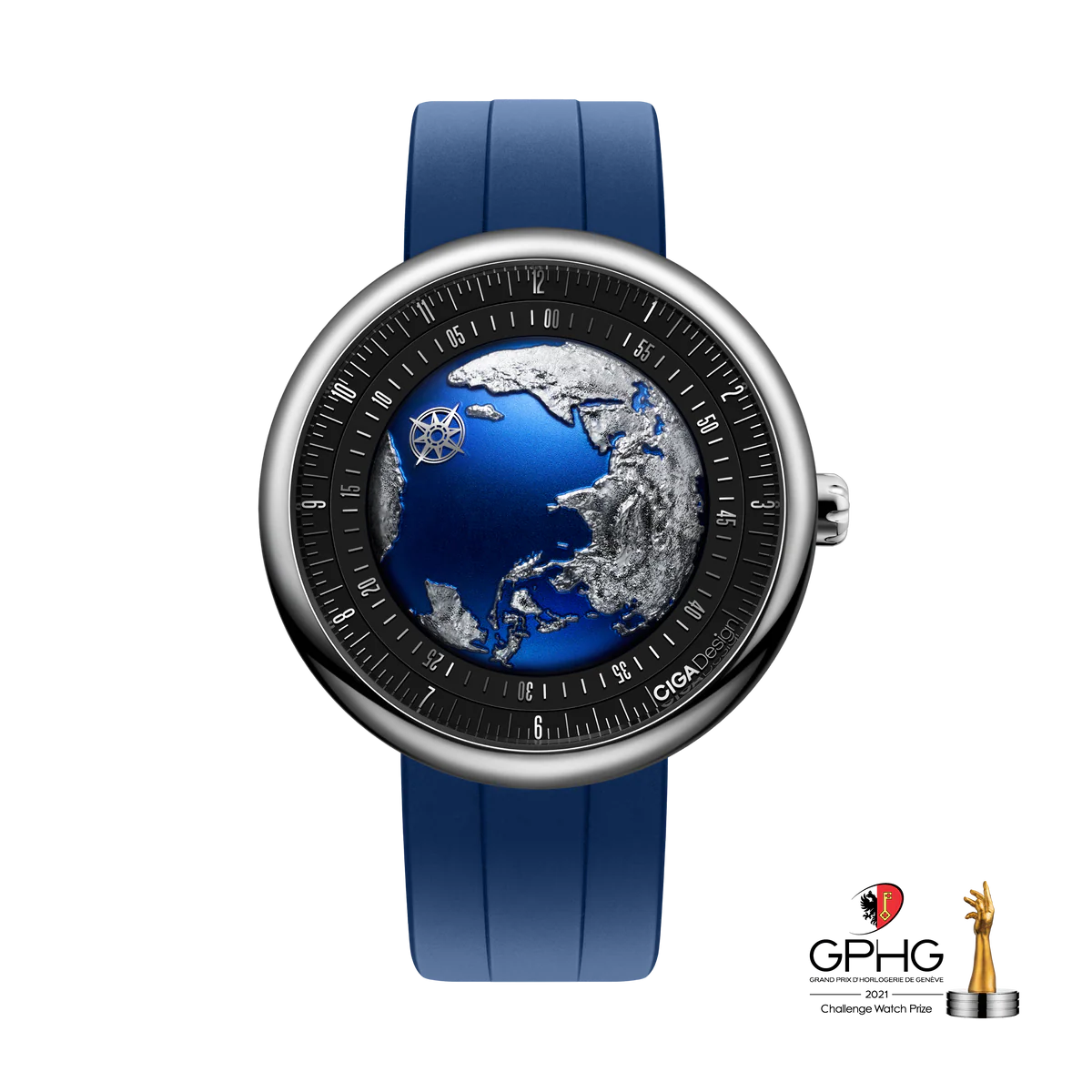 CIGA design MECHANICAL WATCH BLUE PLANET II