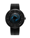 
CIGA design X LABEL NOIR AUTOMATIC WATCH BLUE PLANET II · BLACK STAR EDITION