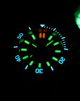 Aquatico Super Ocean Tritium T100 氣燈 潛水機械錶 Green Dial