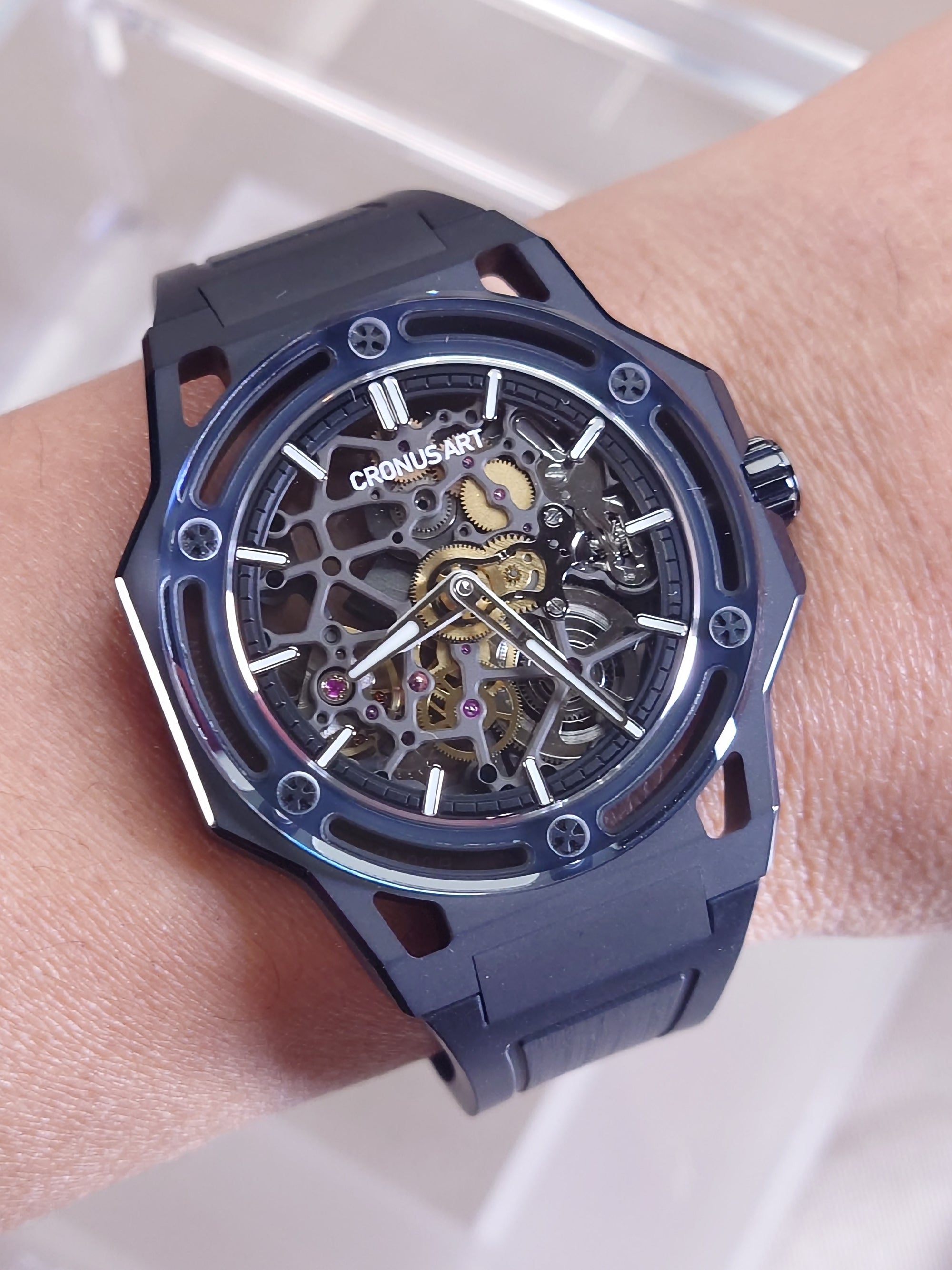 Cronus Art 探險者珍珠陀機械表 Black