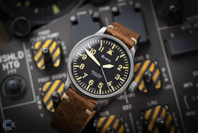 ARISTO Vintage 42 Pilot 7H165 RECORD 自動錶