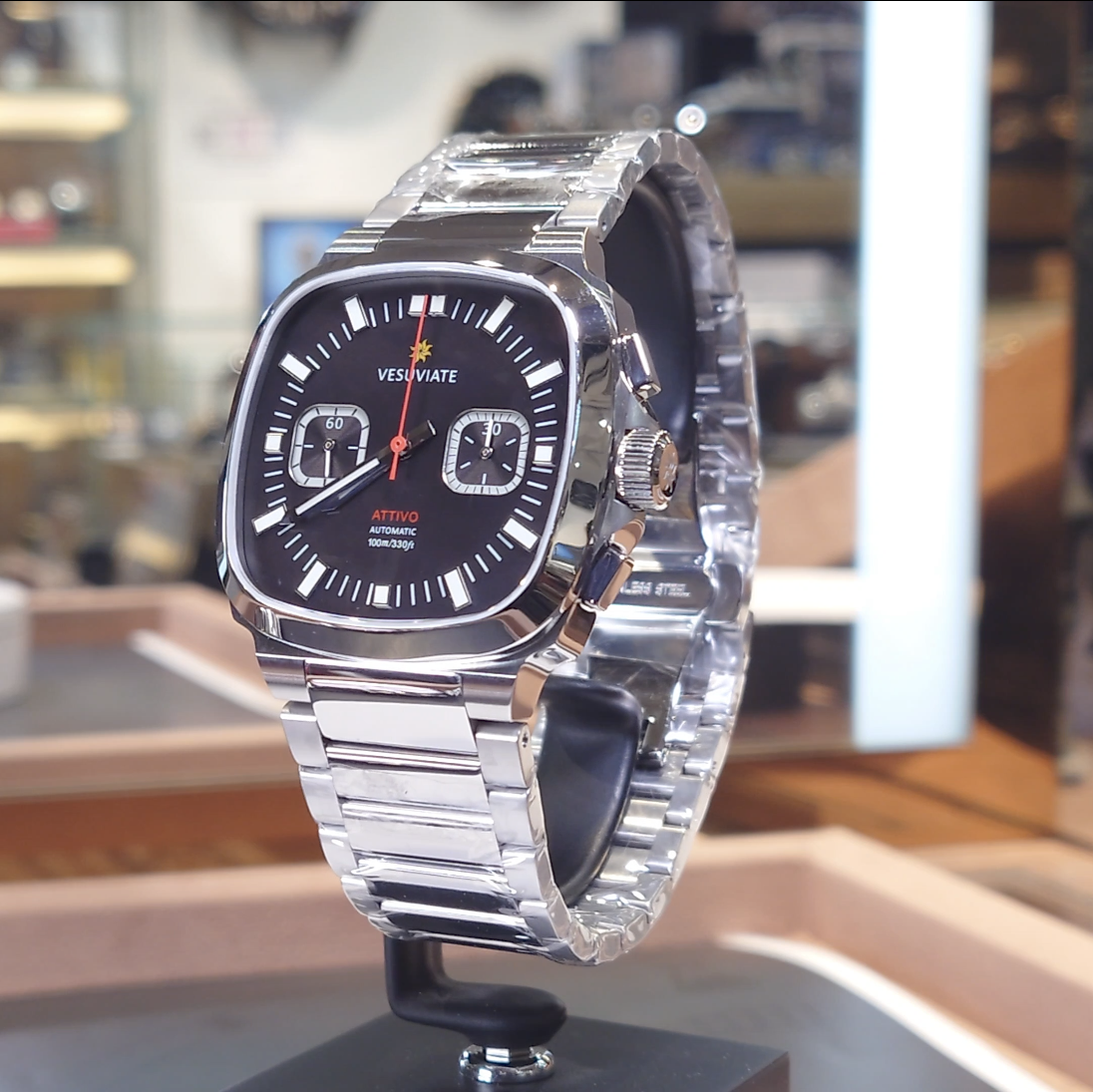 VESUVIATE Attivo-Chrono Black