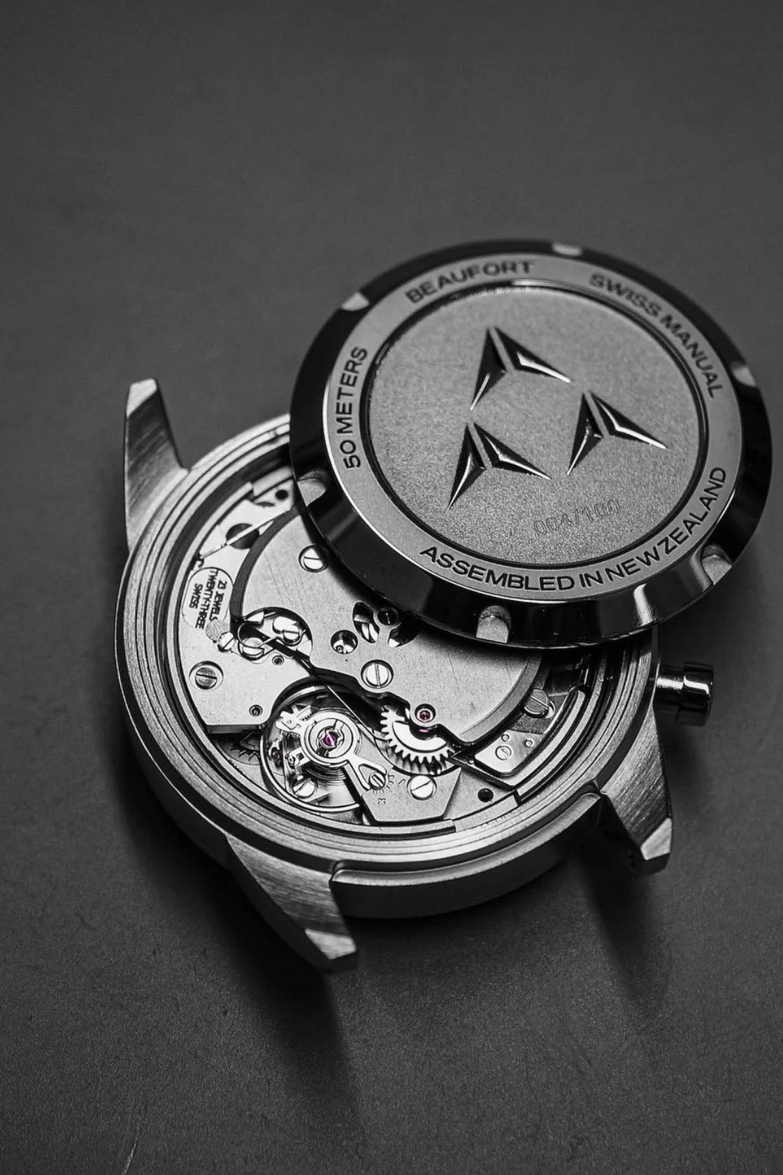 BEAUFORT Pulsatimer Chronograph - Jet Black DLC SW-510