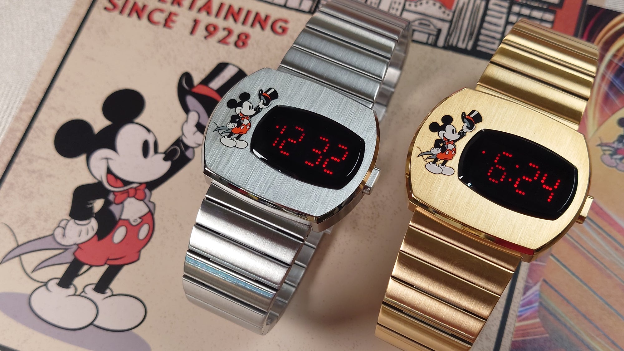 Mickey Mouse 50年代電子跳字錶