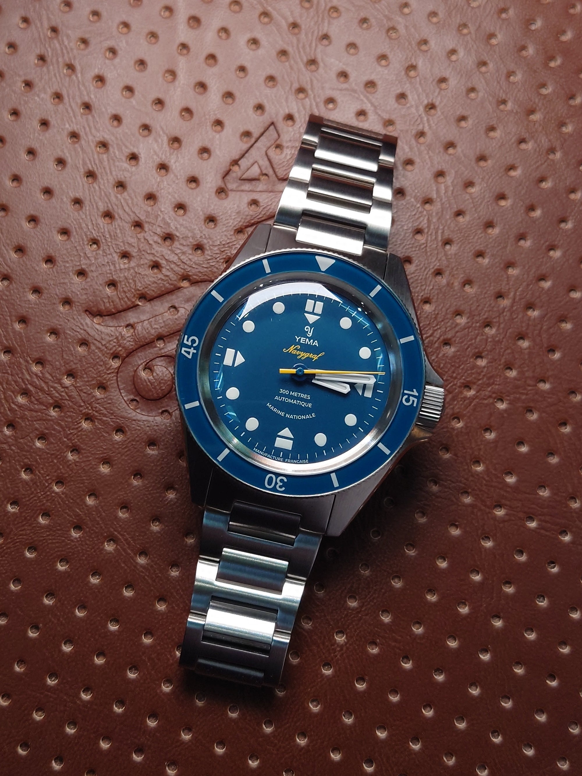 YEMA -  NAVYGRAF MARINE NATIONALE CMM.10 藍圈  21.14.55.SN.M
