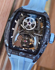 Bonest Gatti 現貨發售 酒桶形碳纖維自動陀飛輪手錶 BG7003-R4 BE
