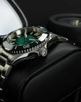 Aquatico Super Ocean Tritium T100 氣燈 潛水機械錶 Green Dial