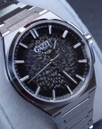 Bonest Gatti 現貨發售 冰裂紋一體式錶帶自動錶 BG8013-S1 Black