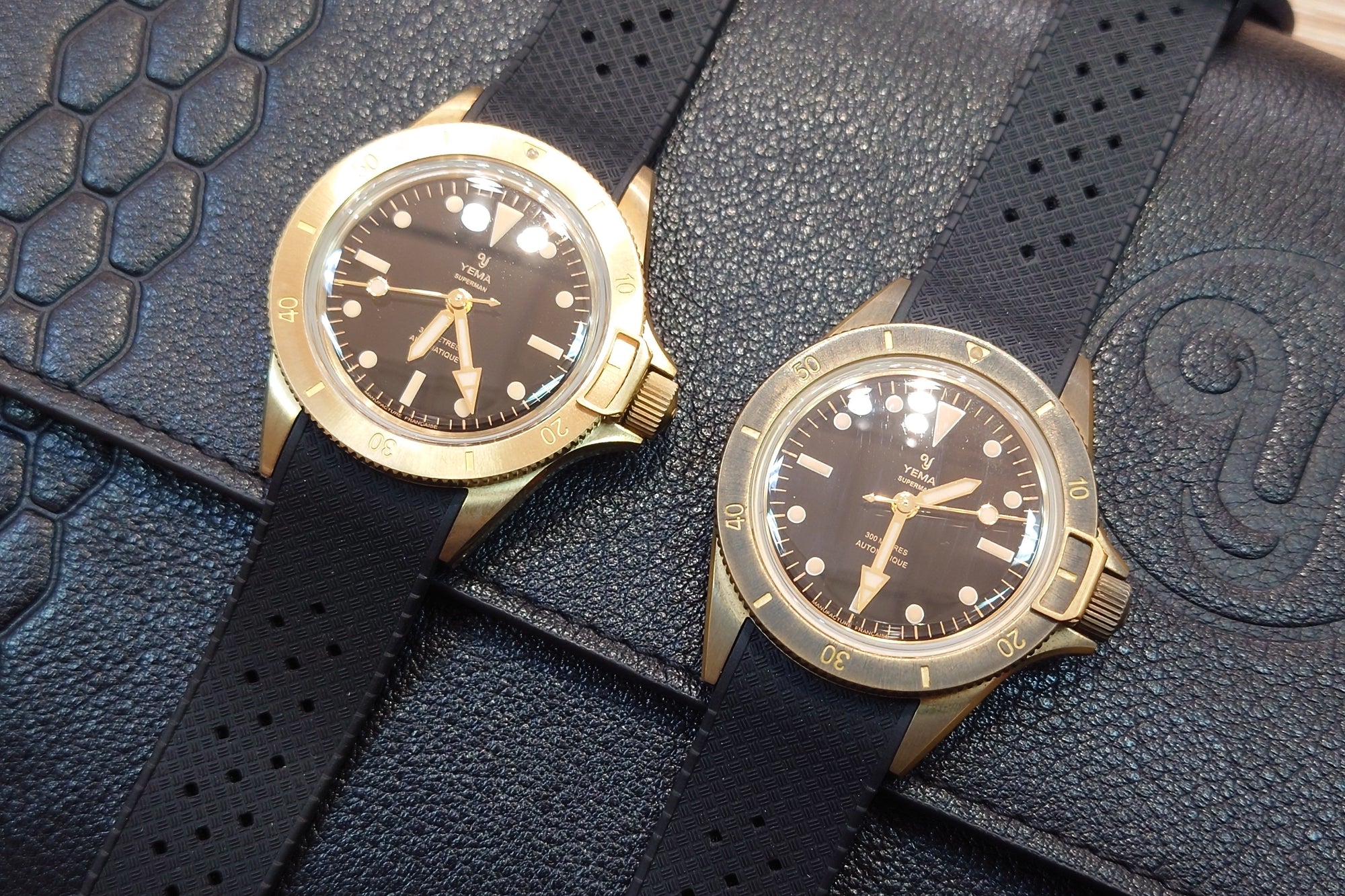 YEMA - Superman Bronze CMM.10 Black Limited Edition 39mm