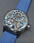 Bonest Gatti 現貨發售 透視夜光碳纖面機械錶 BG4002-R1 Blue