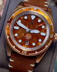 Signum Cuda Bronze-Brown 42mm 青銅啡色馬賽克面自動錶