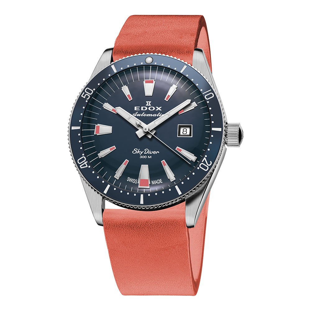EDOX Skydiver 38 Date Special Edition 自動錶 80131 3BUC BUICO