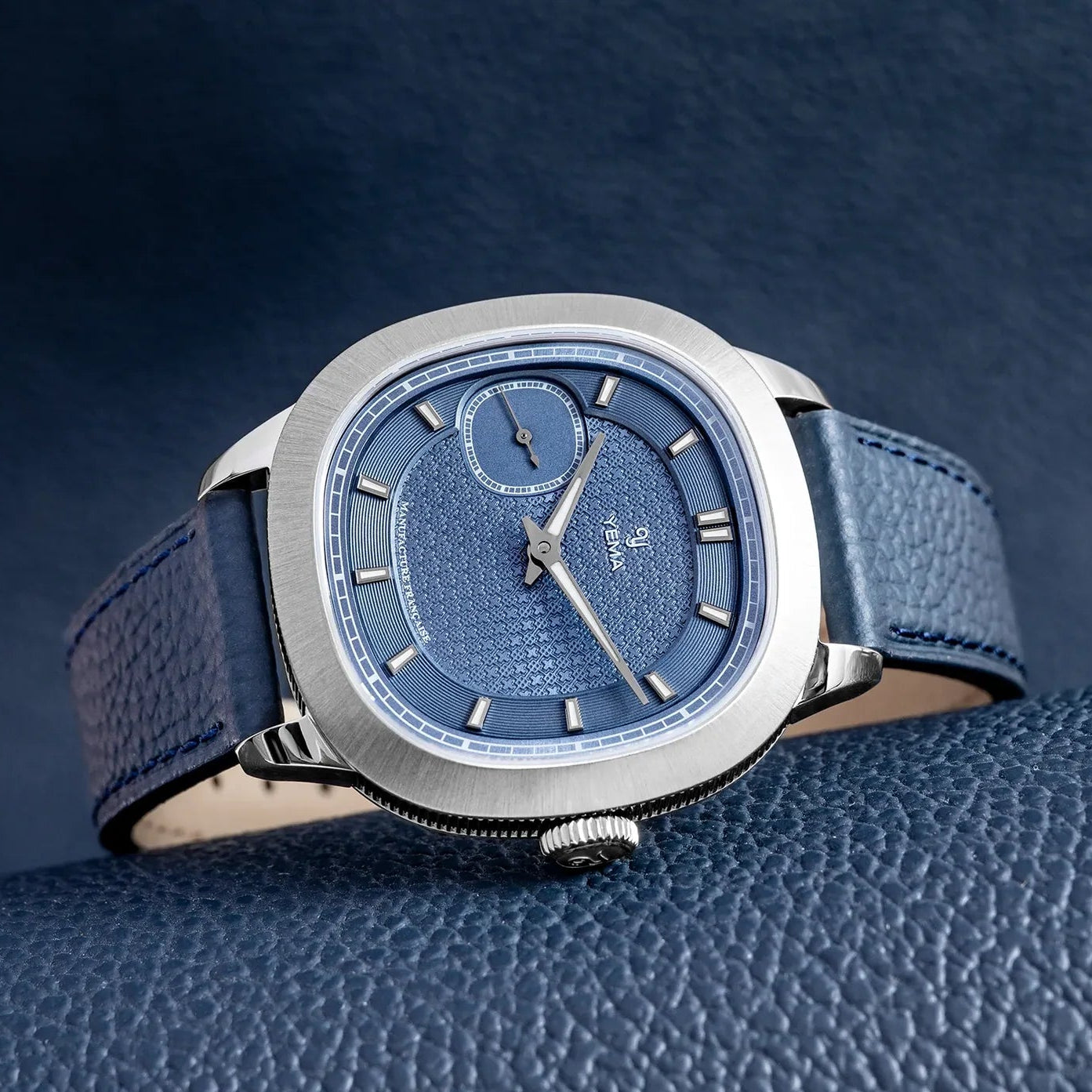 Yema 野馬錶 Granvelle Renaissance CMM.29 Ice Blue - 77.26.29.05.SN.L5