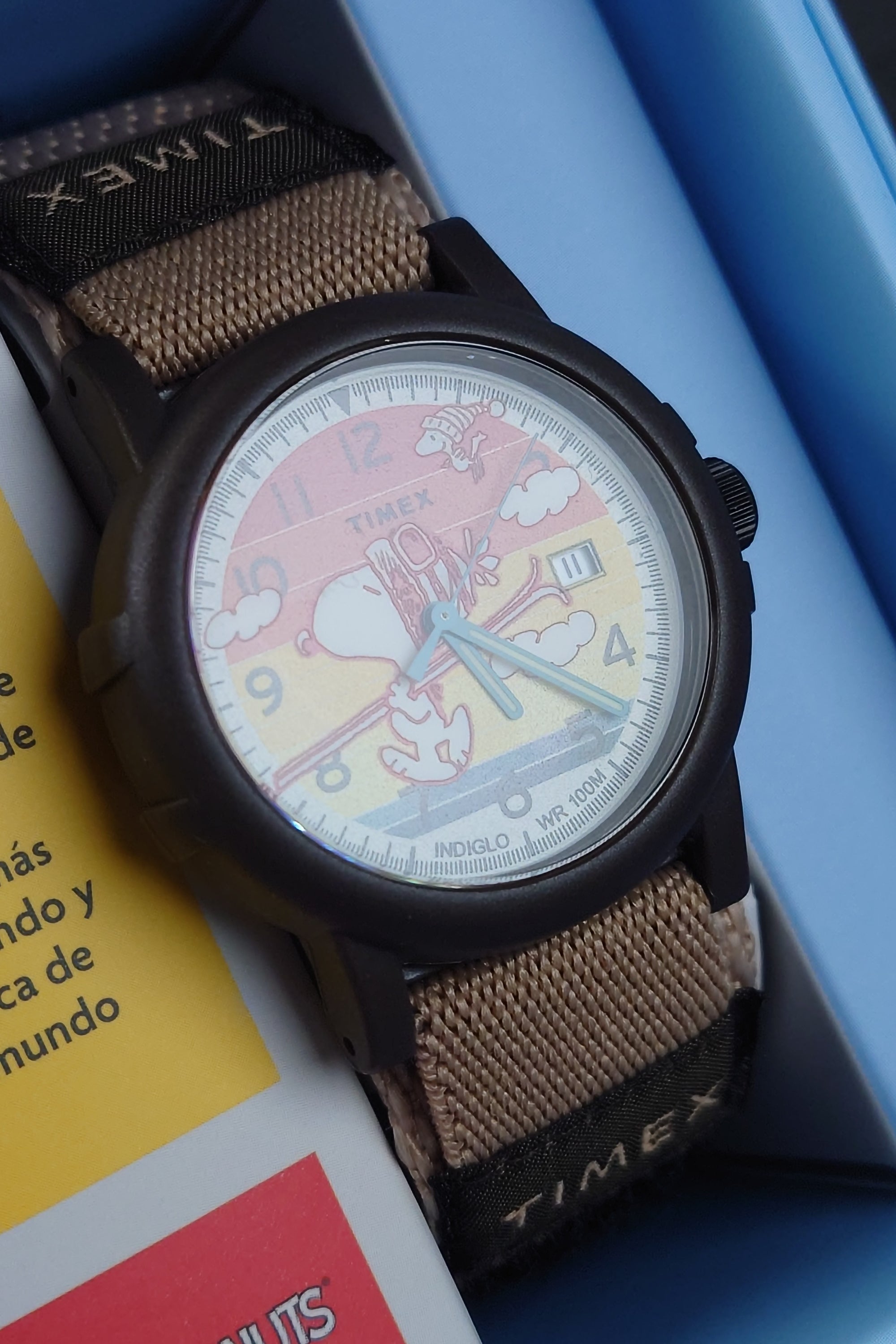 Timex X Peanuts - Camper Ski 石英錶 - TW4B349
