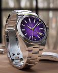 Henry Archer VERDEN TRUE GMT - PURPLE ECLIPSE (兩地時間GMT自動錶) HAC-VER-PCL-3LI