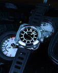 Aquatico Ironblock Tritium Blue Dial T100