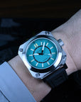 Aquatico Ironblock Tritium Blue Dial T100氣燈機械錶