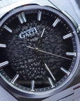 Bonest Gatti 現貨發售 冰裂紋一體式錶帶自動錶 BG8013-S1 Black
