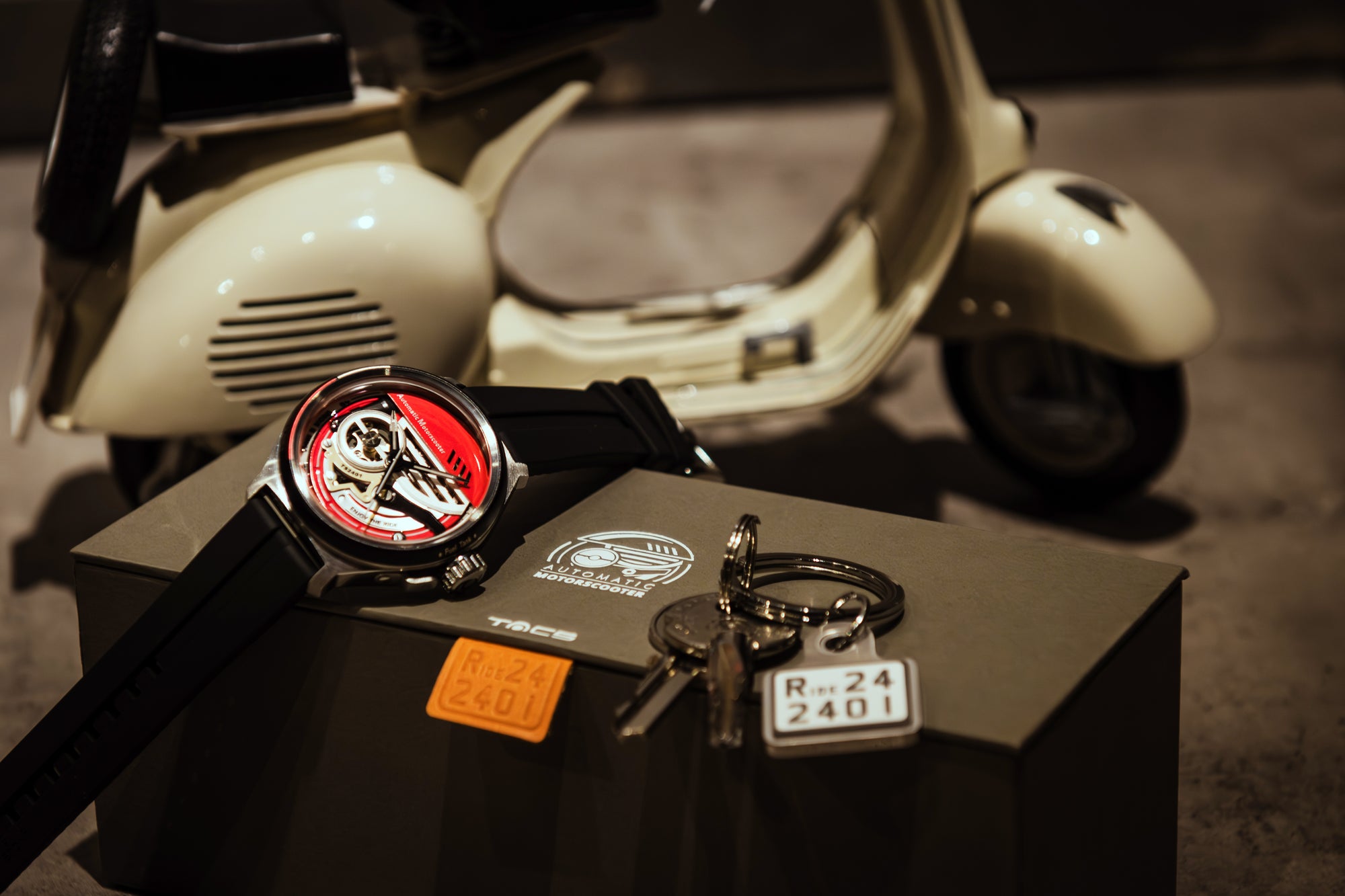 TACS Automatic Motorscooter 自動錶  TS2401B