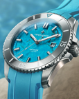 Venezianico Nereide Turchese 綠松石面鎢圈潛水錶 - 4521547