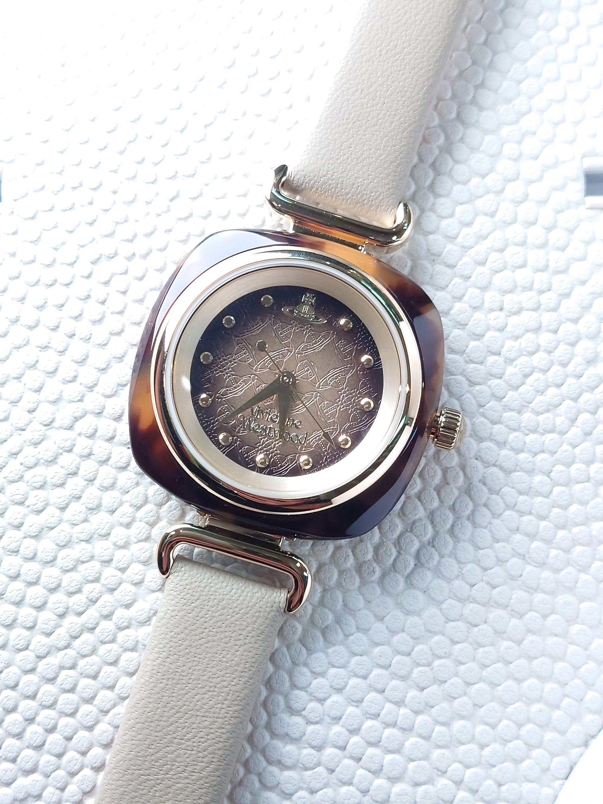 Vivienne Westwood 玳瑁色手錶-  VV141BG