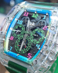 Bonest Gatti 酒桶形水晶多功能自動錶 BG6006-R5