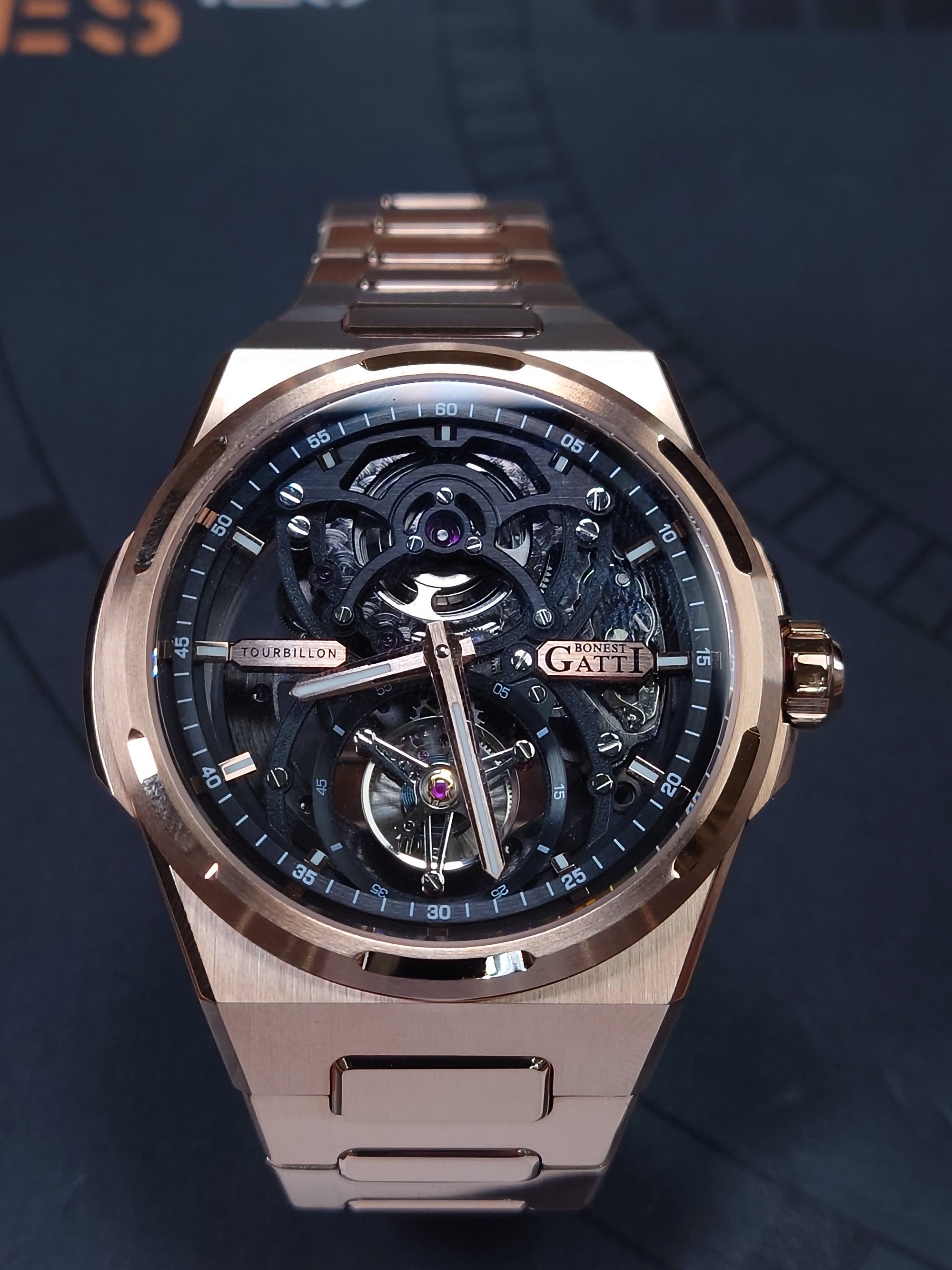 Bonest Gatti 現貨發售 自動陀飛輪套裝送皮帶及膠帶- BG7004-S2