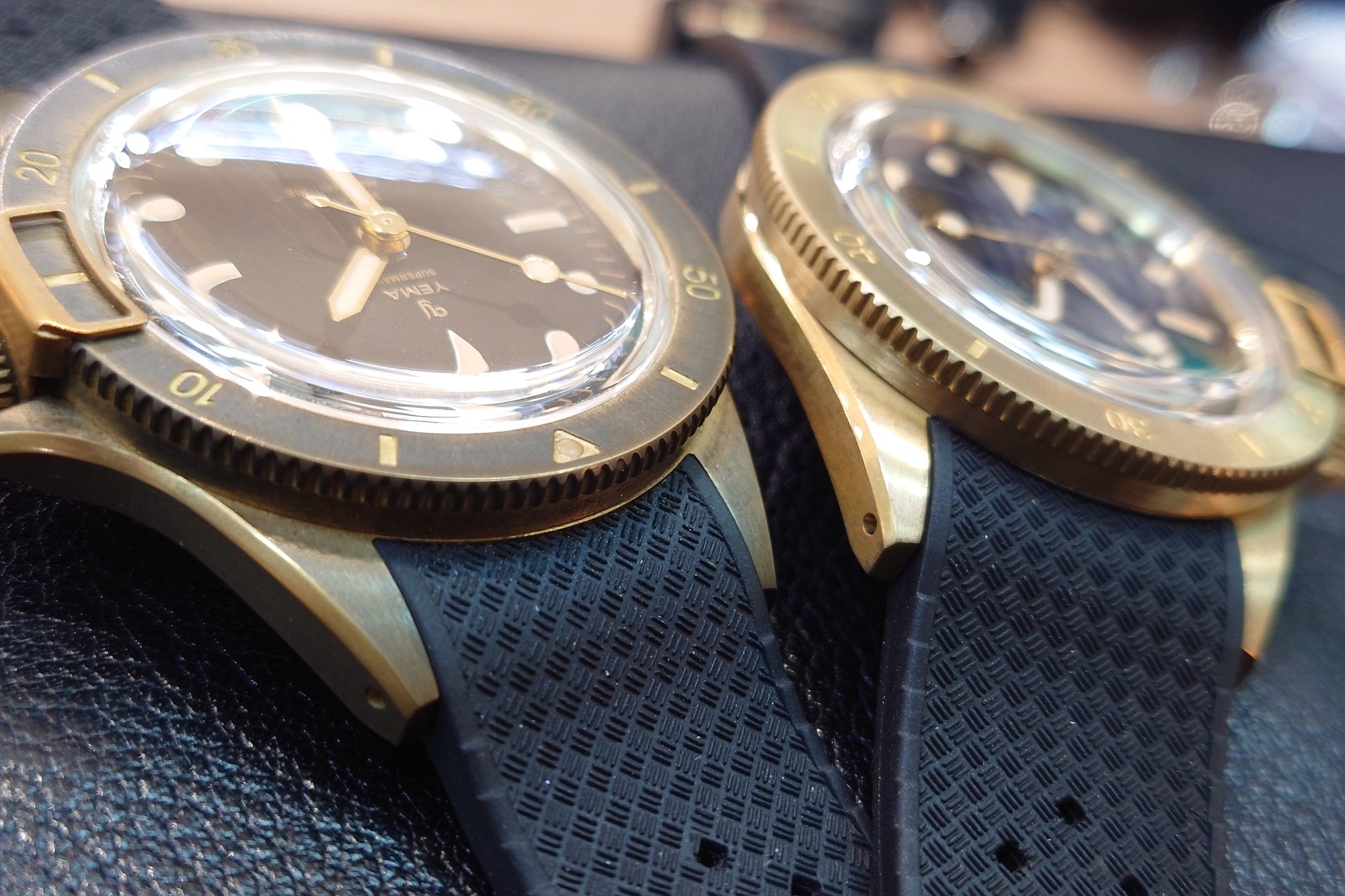 YEMA - Superman Bronze CMM.10 Black Limited Edition 39mm