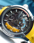 Bonest Gatti 現貨發售 透視賽車款機械錶 BG4005-R2 Yellow