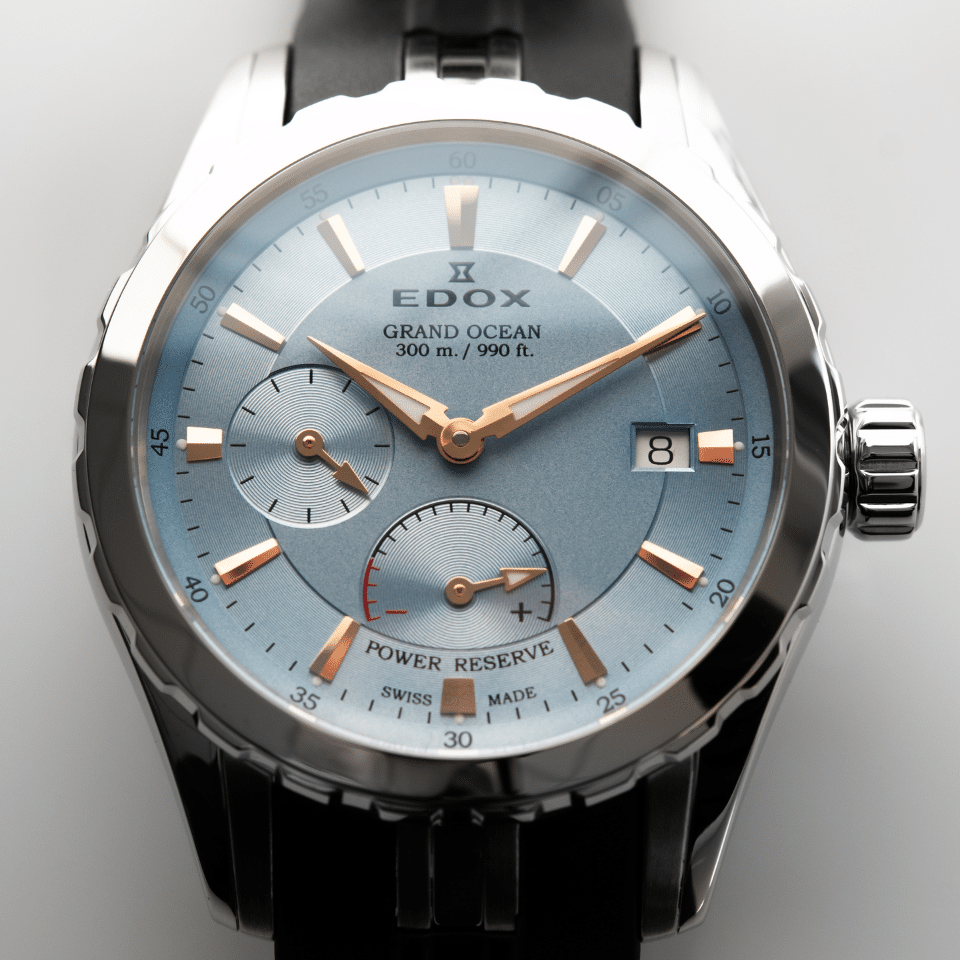 EDOX Grand Ocean Power Reserve Automatic - 94500-3CA-BUCR