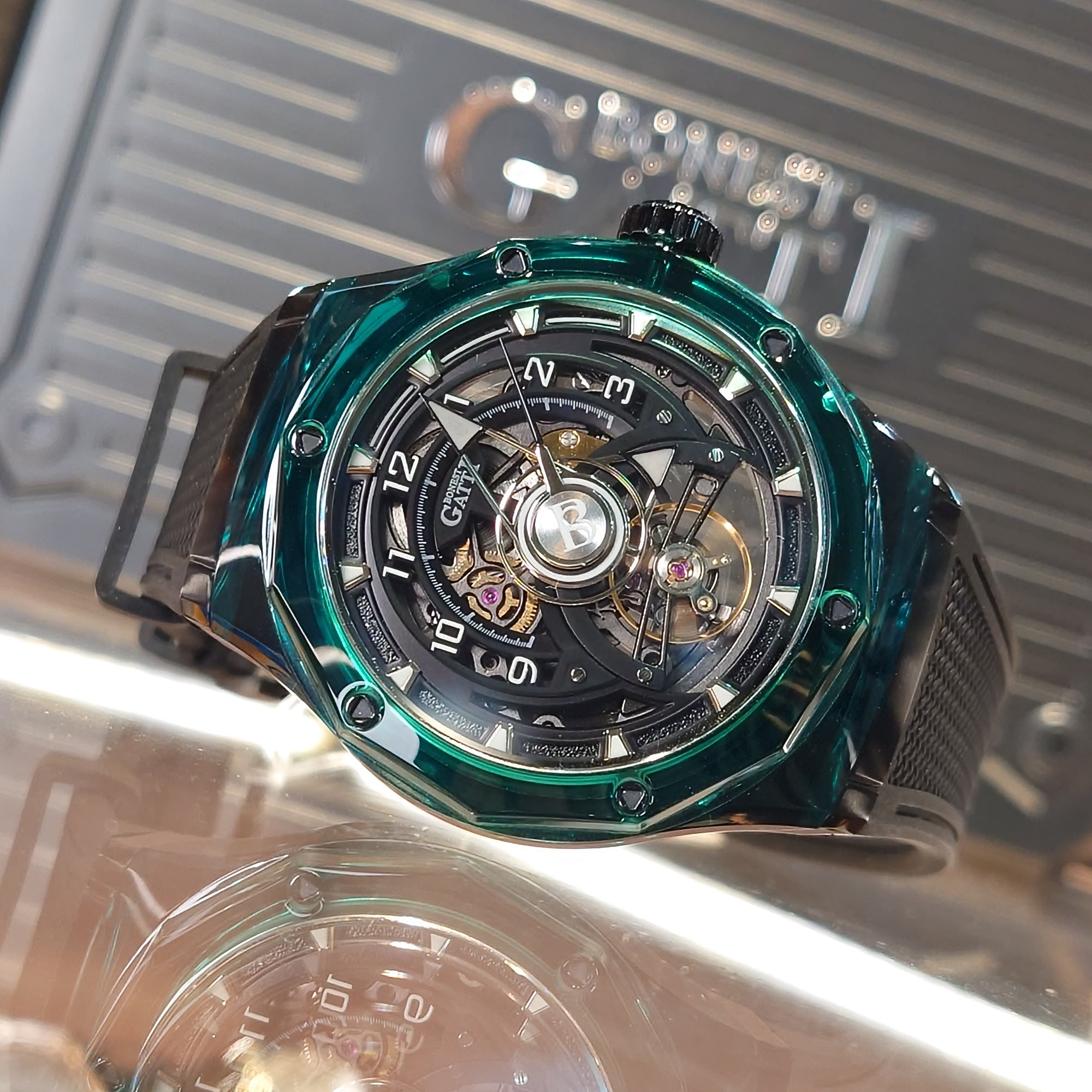 Bonest Gatti 水晶自動錶 BG6003-R3