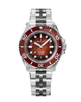 Revelot HEXMARINER v3 Fume Blood Red Hex Mosaic MOP Red Ceramic 42mm R11-10P4D1B3 & S22-1B1BB6