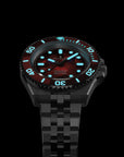 Revelot HEXMARINER v3 Fume Blood Red Hex Mosaic MOP Red Ceramic 42mm R11-10P4D1B3 & S22-1B1BB6