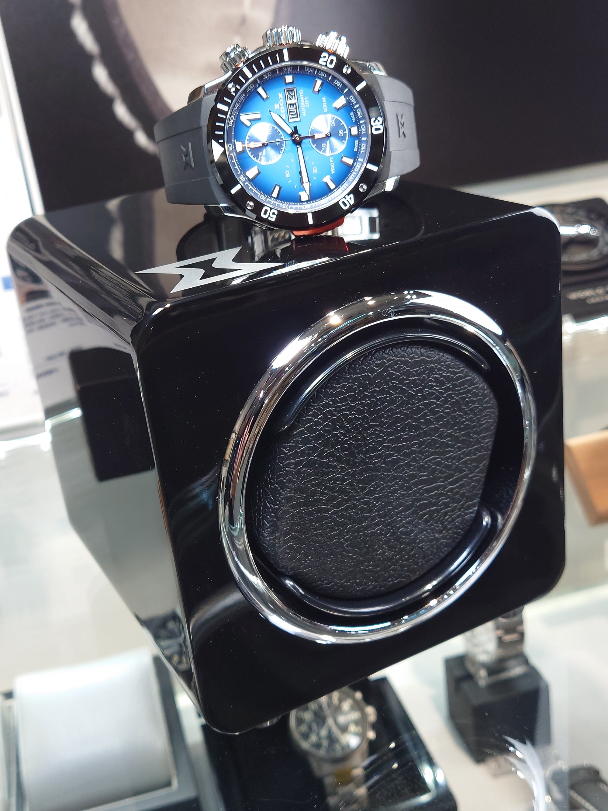 EDOX CO1 500米防水計時機械錶 01128-3NOCA-BUIDN