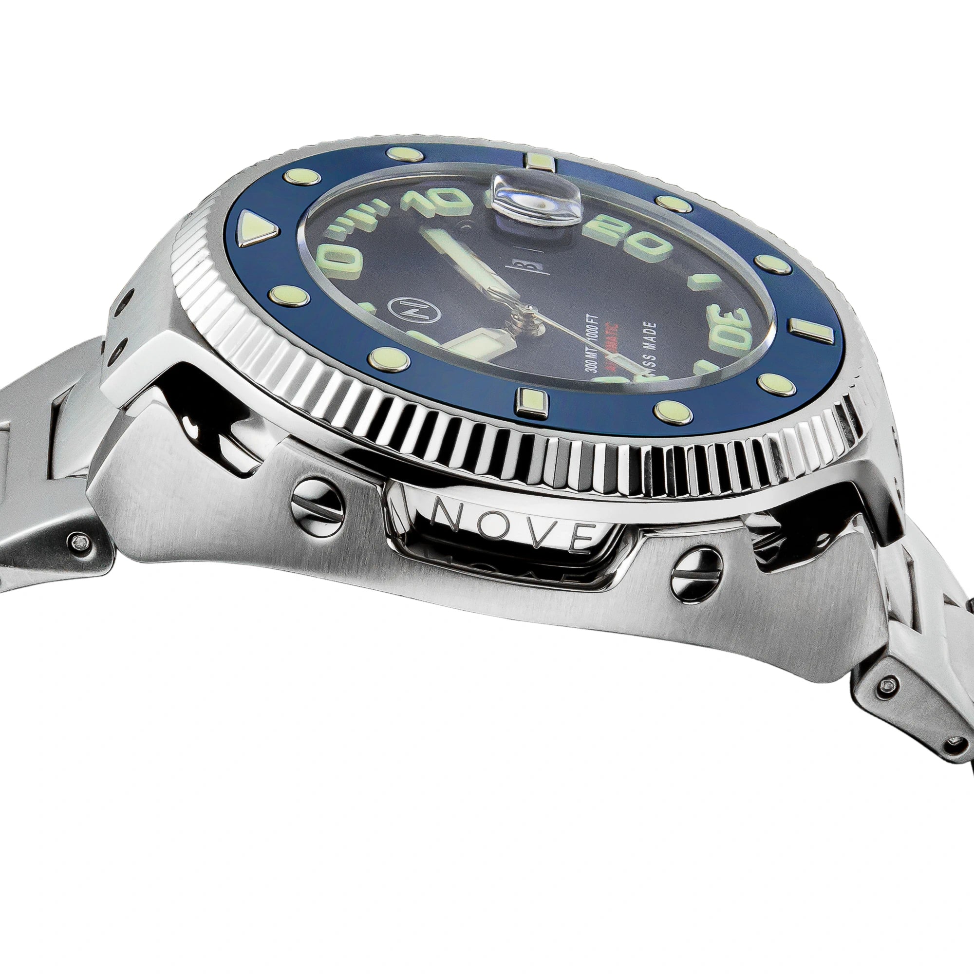 Nove Atlantean II Automatic 300m Diver watch - N002-07 Blue