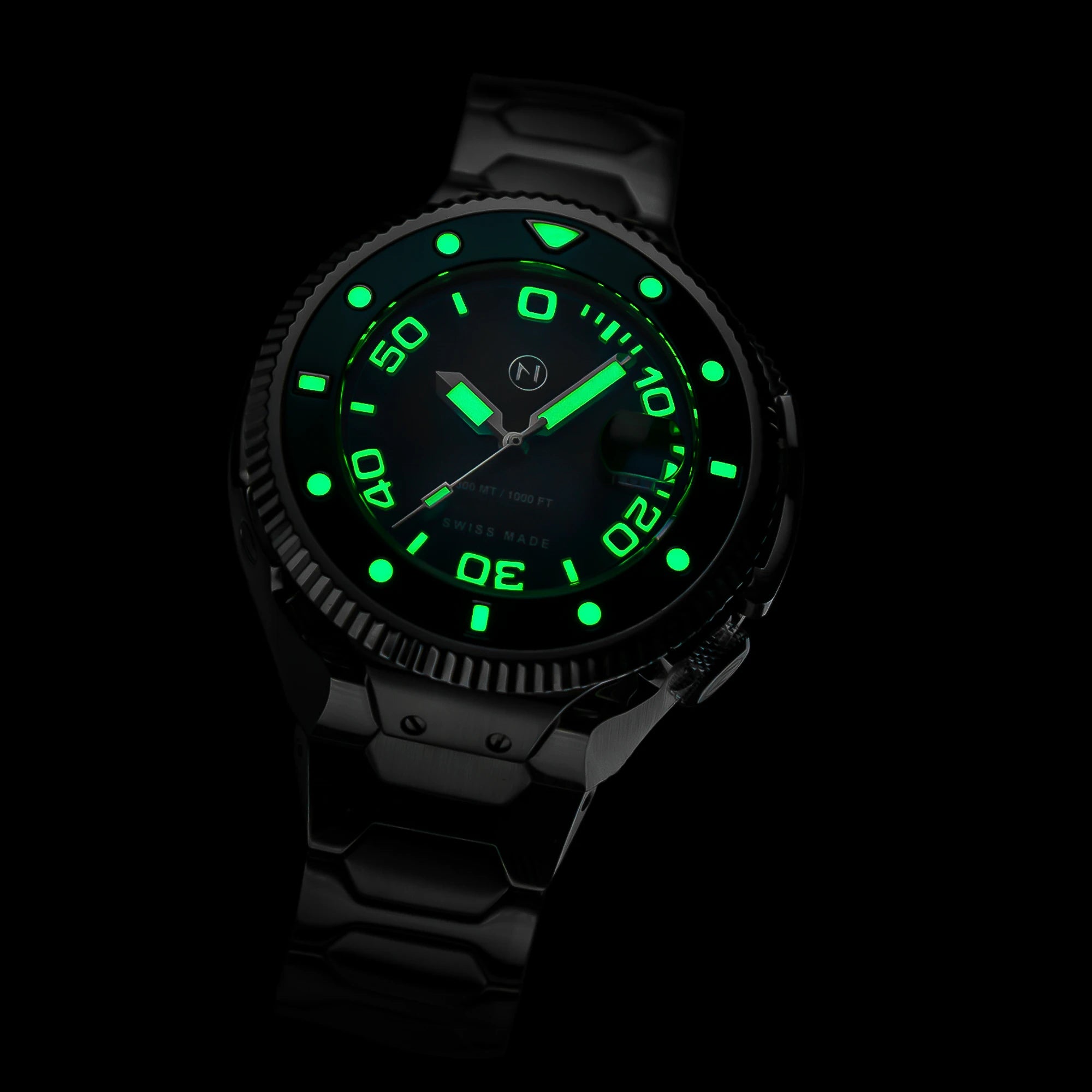 Nove Atlantean II Automatic 300m Diver watch - N002-07 Blue