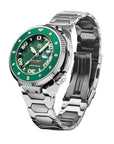 Nove Atlantean II Automatic 300m Diver watch - N003-07 Green