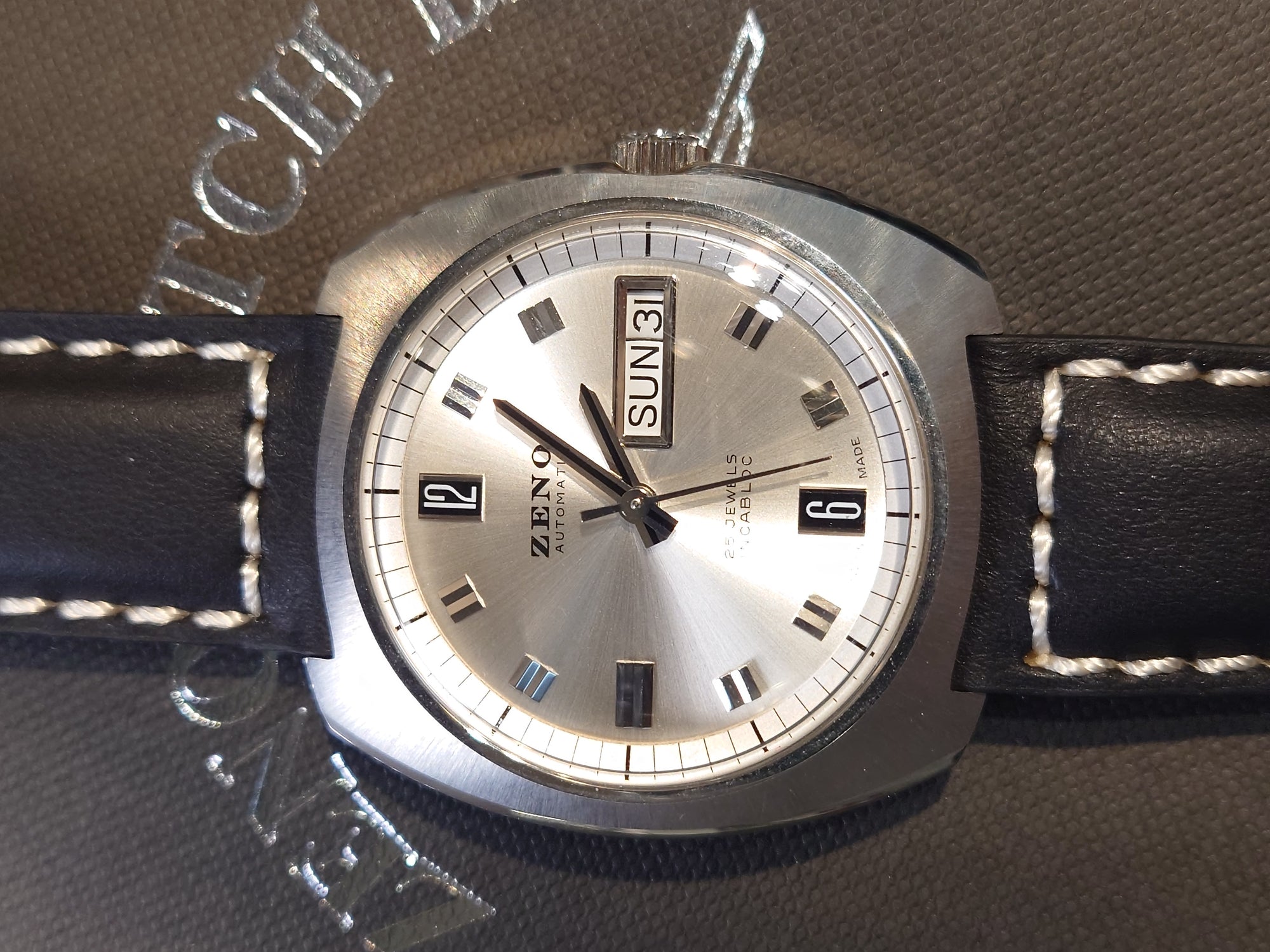 瑞士 Zeno-Watch Basel  Compressor 6520-3 silver