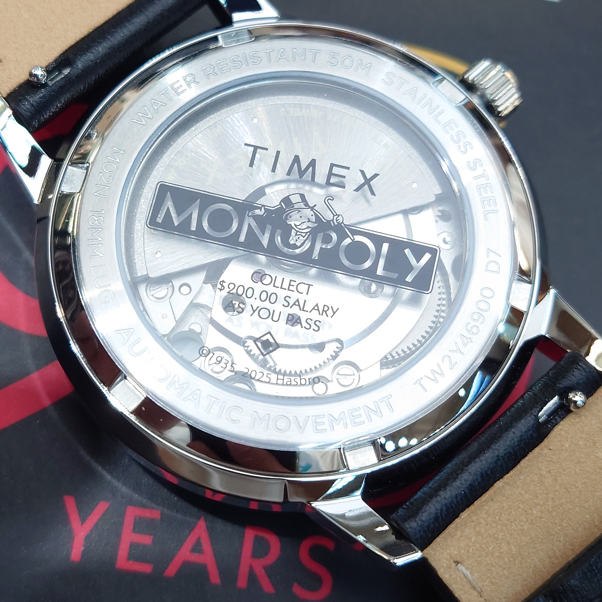 Timex Marlin x Monopoly 大富翁機械錶 TW2Y469