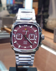 VESUVIATE Attivo-Chrono Maroon Brown